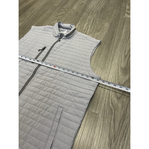 johnnie-O Crosswind Quilted Performance Vest Seal Size XL Mazda Cars Embroidered - Picture 8 of 10